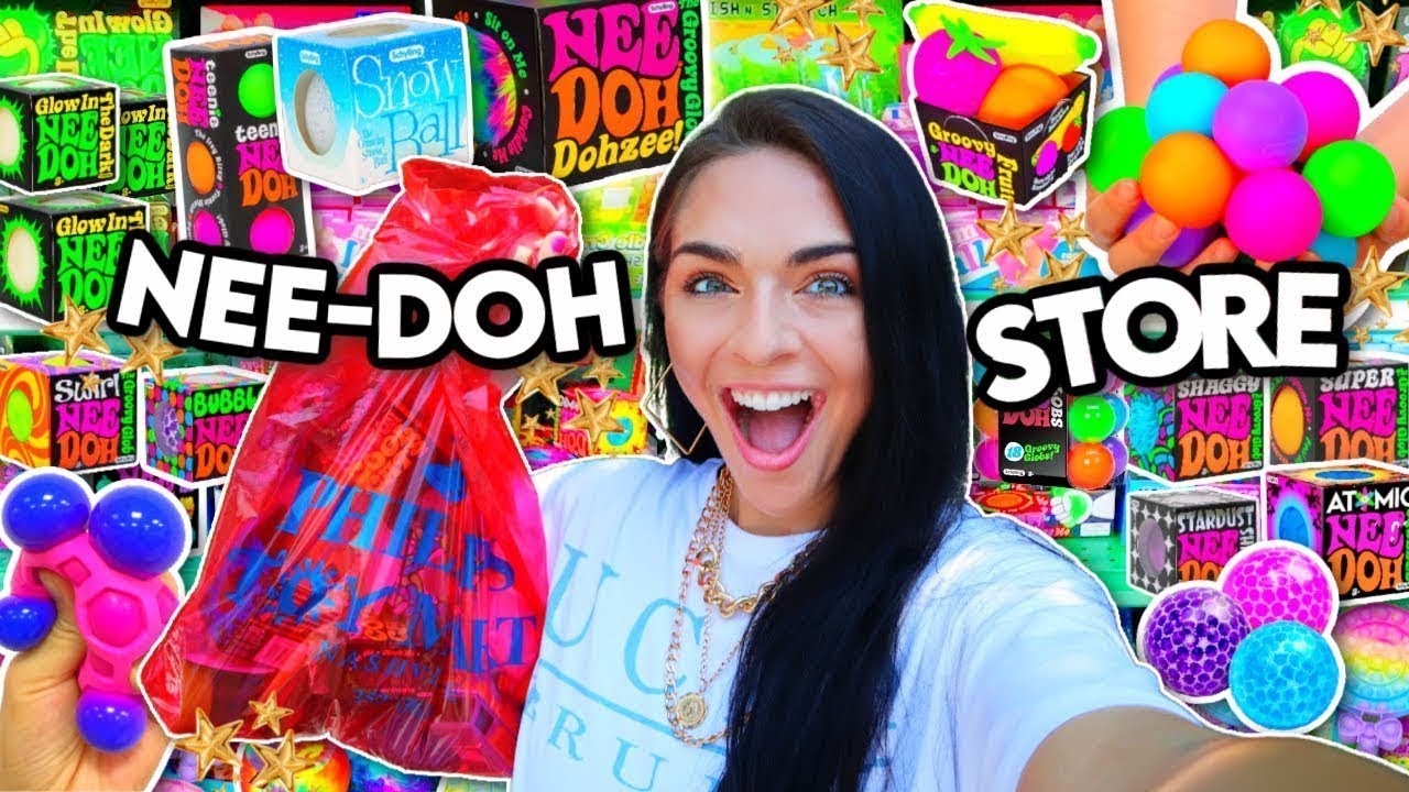 I BOUGHT EVERYTHING at the NEEDOH STORE!😱 🌈 *Needoh Gum Drop, Ice Cube, Jumbo Needoh, more!*