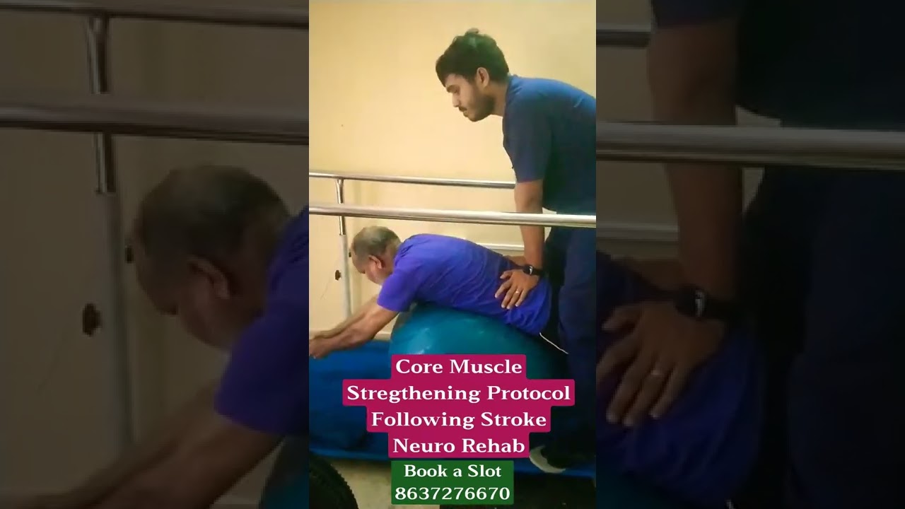 Core Muscle Stregthening Protocol following Stroke|Neuro Rehabilitation|AAROGYASHREE PHYSIOTHERAPY