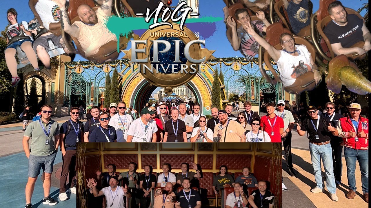 Das ist der epischste Freizeitpark der Welt! Erstbesuch in Universal EPIC Universe - Vlog - 2025