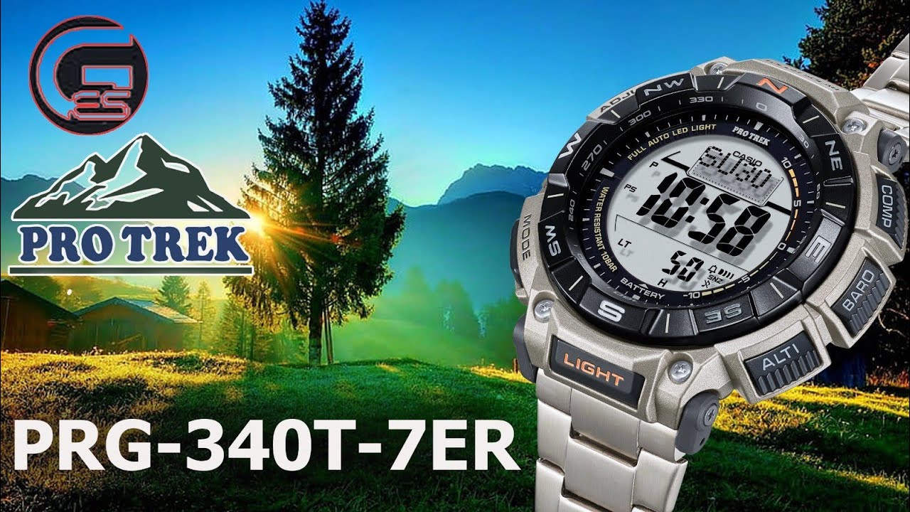CASIO PROTREK PRG-340T-7ER ARMIS TITANIO