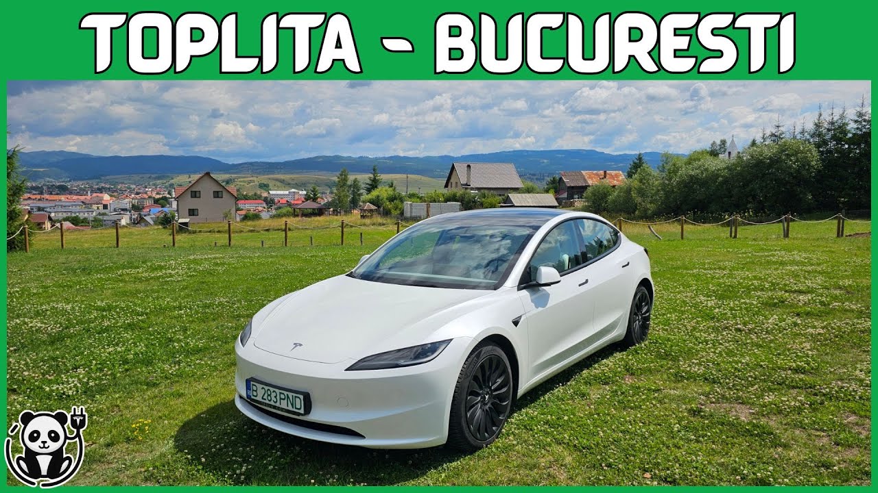 Calatorie prin Romania cu Tesla ⚡Cu masina electrica pe autostrada moldovei - Episod 3/3