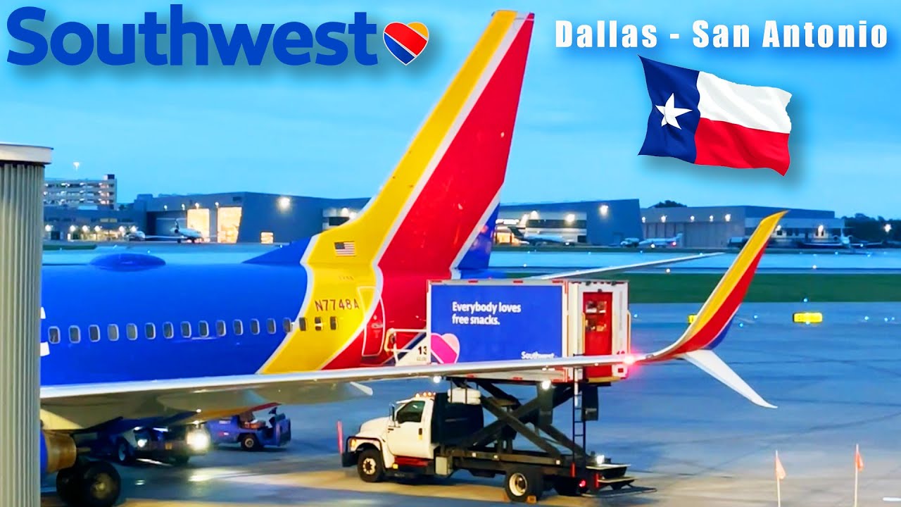 TRIP REPORT: Southwest Airlines | Dallas Love Field - San Antonio | Boeing 737-700 | Economy