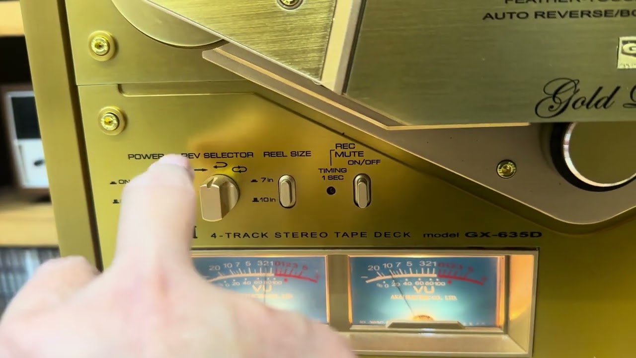 SIÊU PHẨM. Đầu băng cối AKAI GX-635D(Gold Limited) nghe hay bày đẹp. Đạt Ngô Audio 0978.68.6669