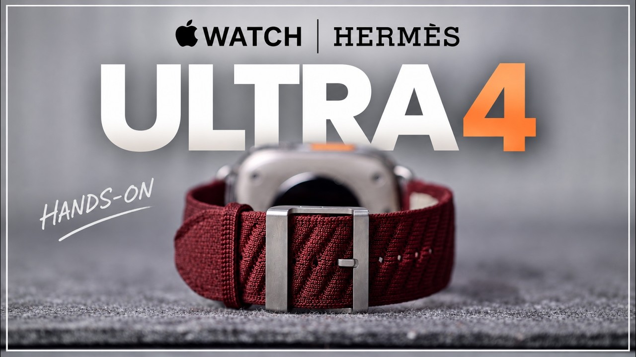 Pierwsze wrażenia: Apple Watch Ultra 4 Herm&egrave;s z tytanu naturalnego za 1500 dolar&oacute;w!