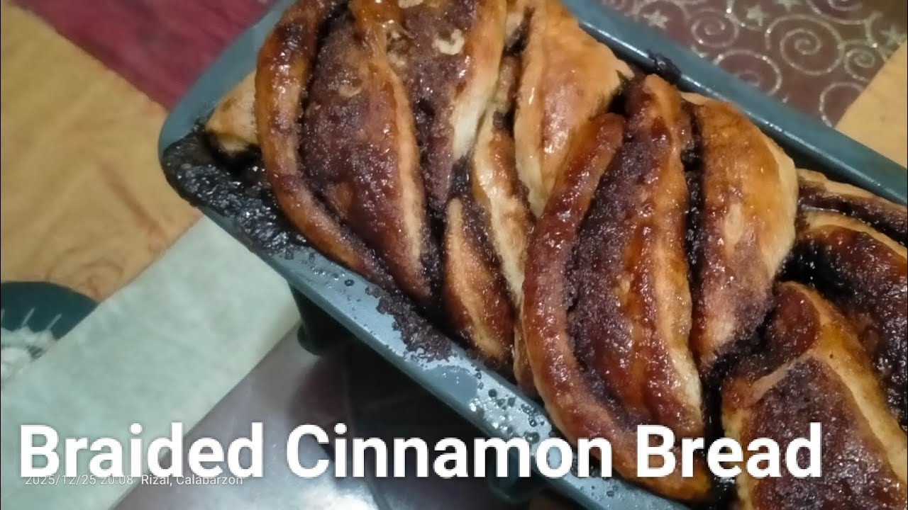 BRAIDED CINNAMON BREAD ROLLS ❤️