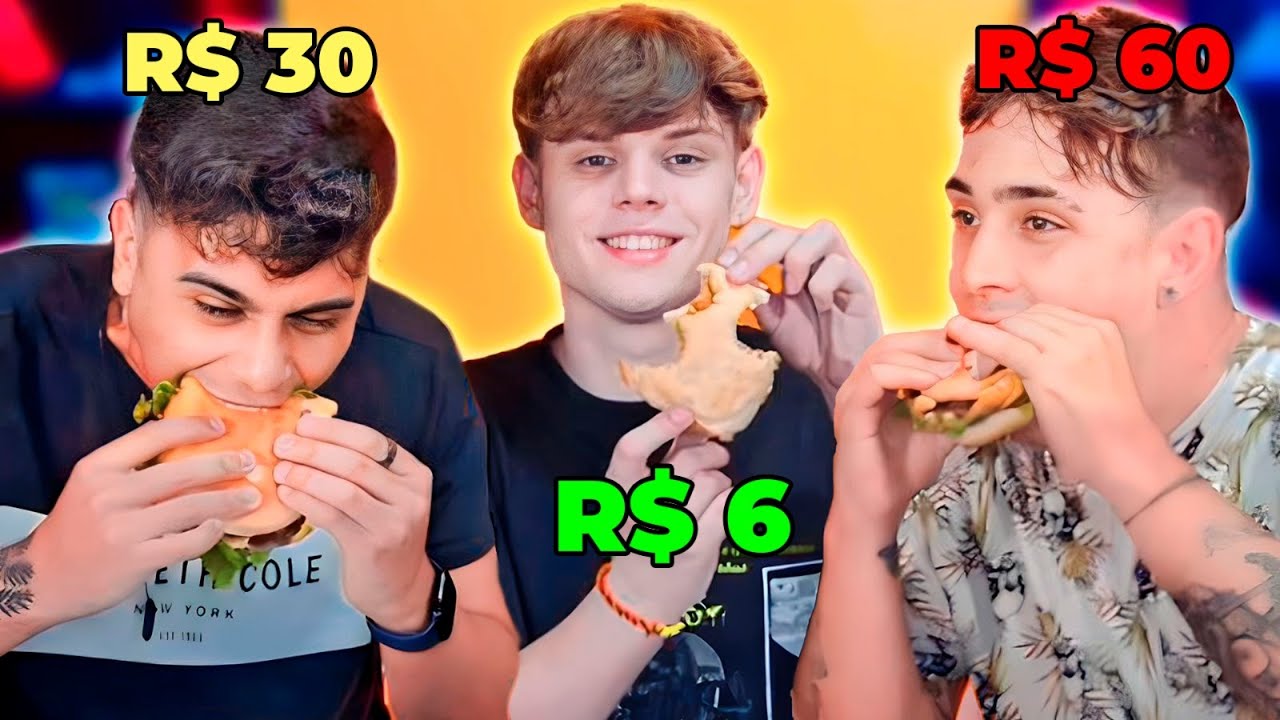 avaliando o PIOR e o MELHOR LANCHE do IFOOD