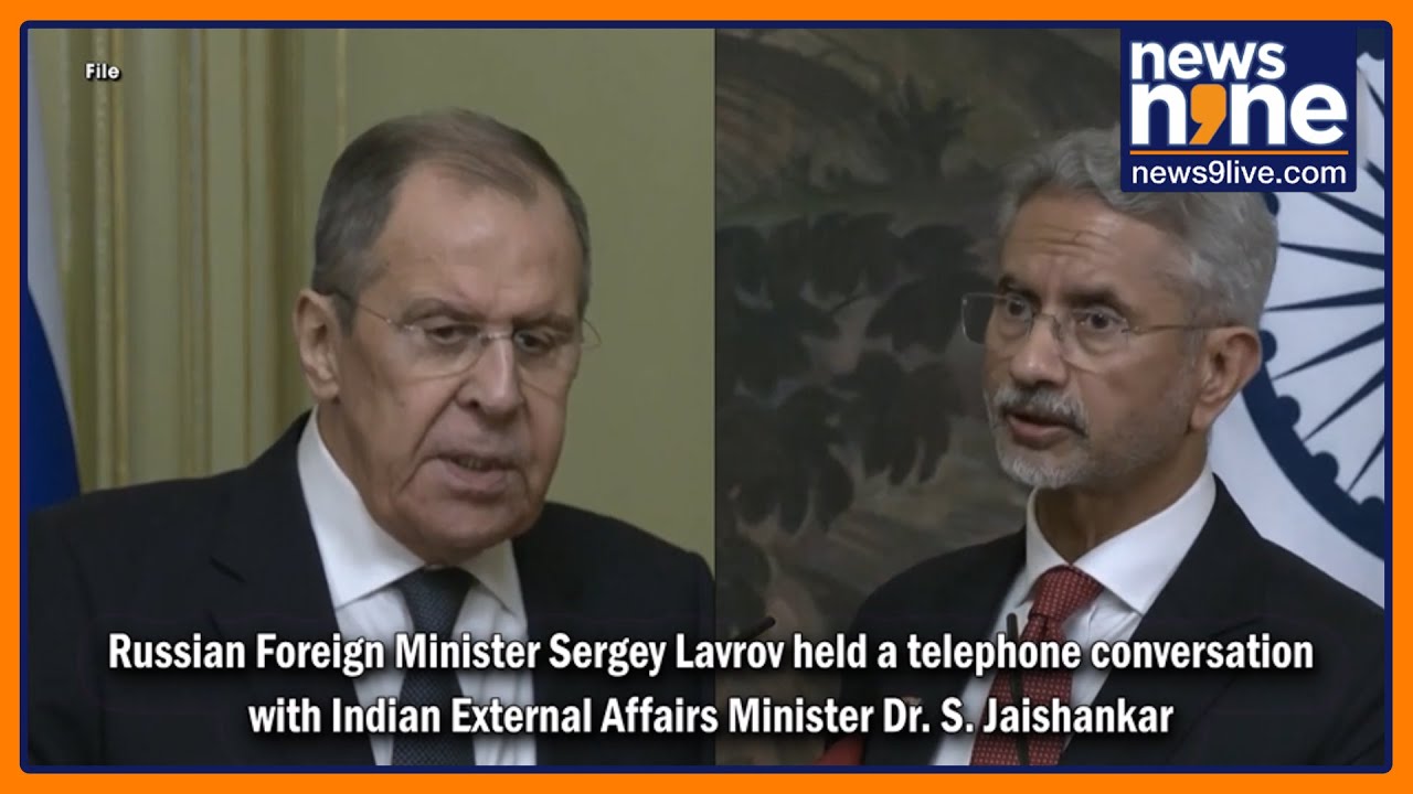 Russian Foreign Minister Sergey Lavrov Holds Conversation With EAM Dr. S. Jaishankar | News9