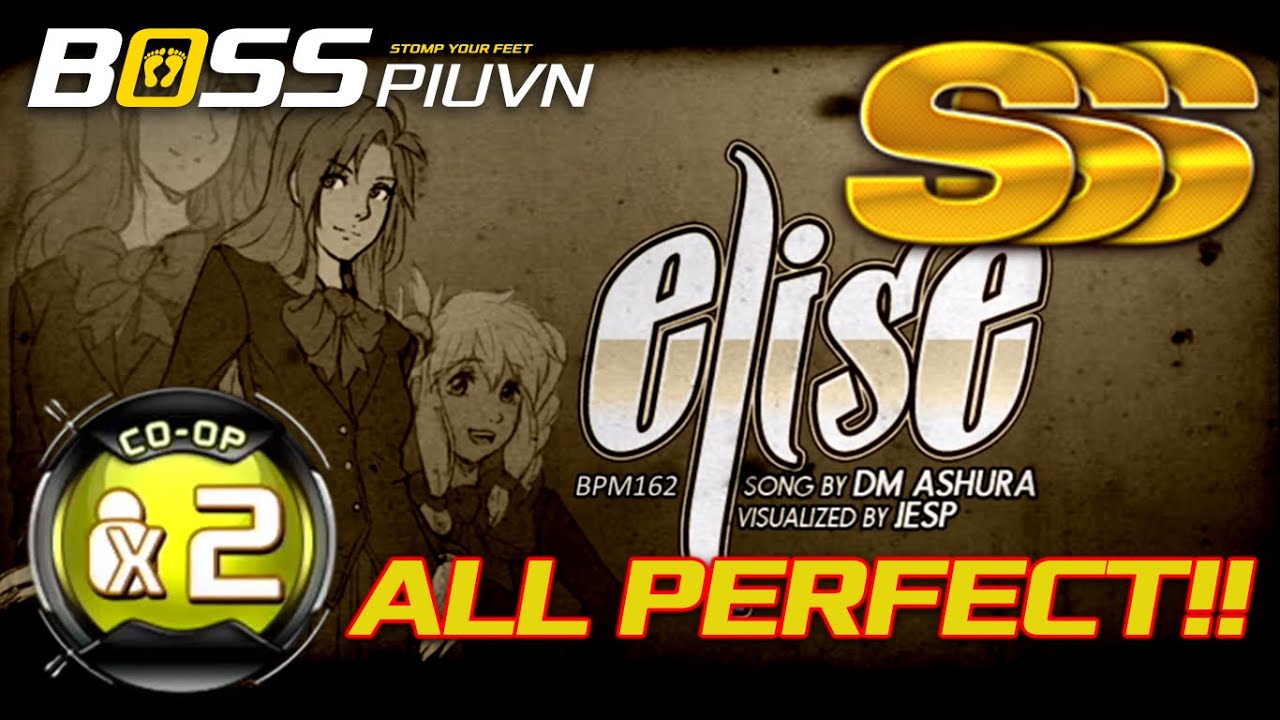 [PUMP IT UP] Elise CO-OP X2 All Perfect!! (SSS) ✔