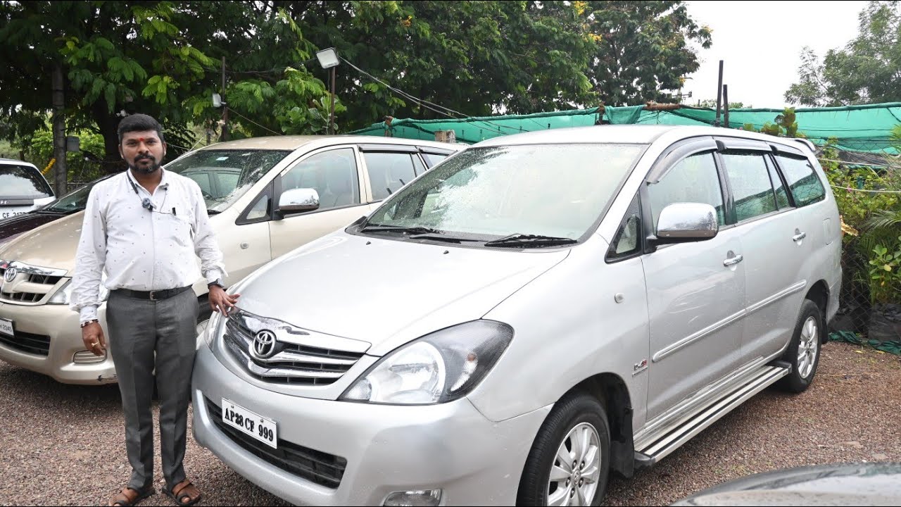 Toyota Innova V 2011 Model For Sale In Hyderabad | Cheap And Best Second Hand Cars In Hyderabad
