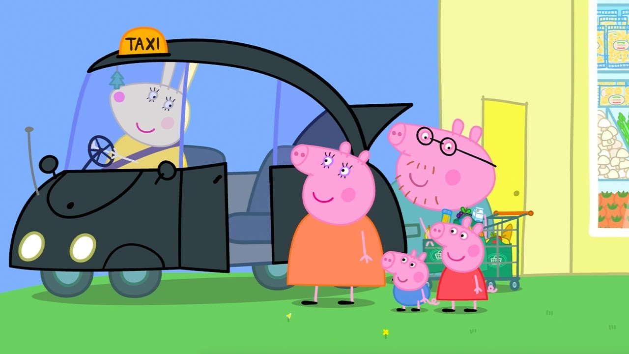 Le taxi de Miss Rabbit | Peppa Pig Français Episodes Complets