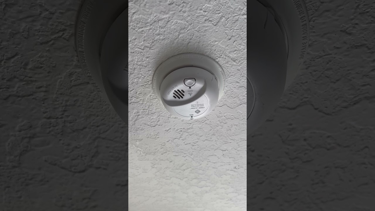 Silence a Beeping Smoke Detector