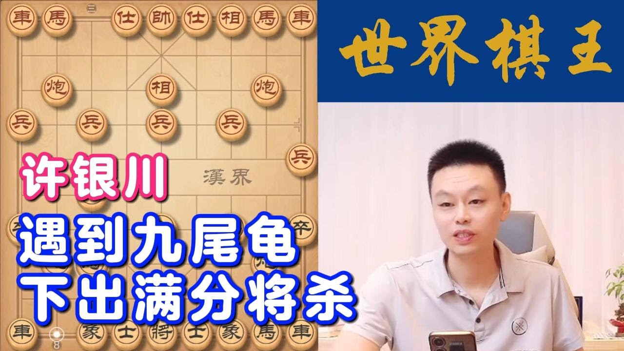 许银川遇到九尾龟，下出满分将杀
