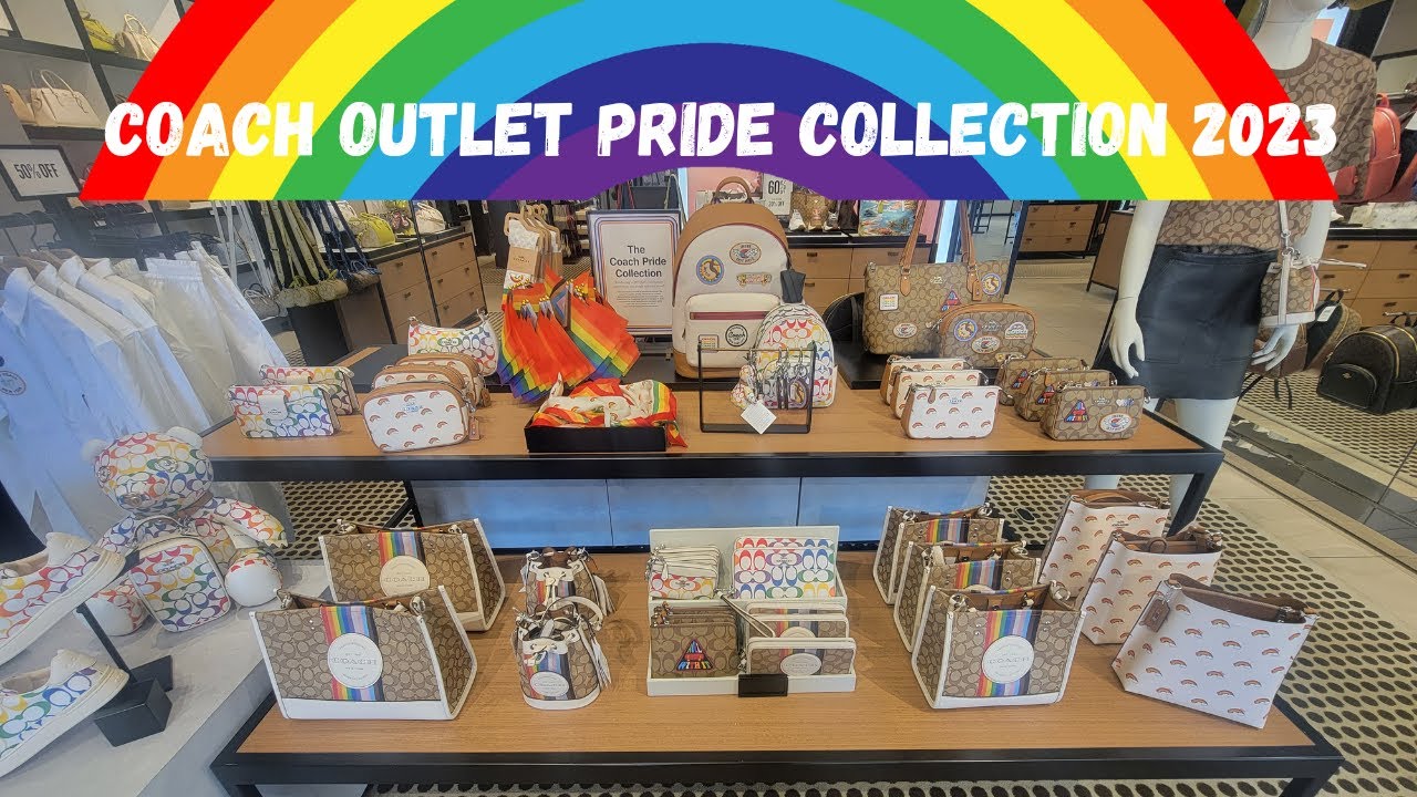🏳️‍🌈NEW COACH OUTLET 2023 PRIDE COLLECTION | COME BROWSE WITH ME