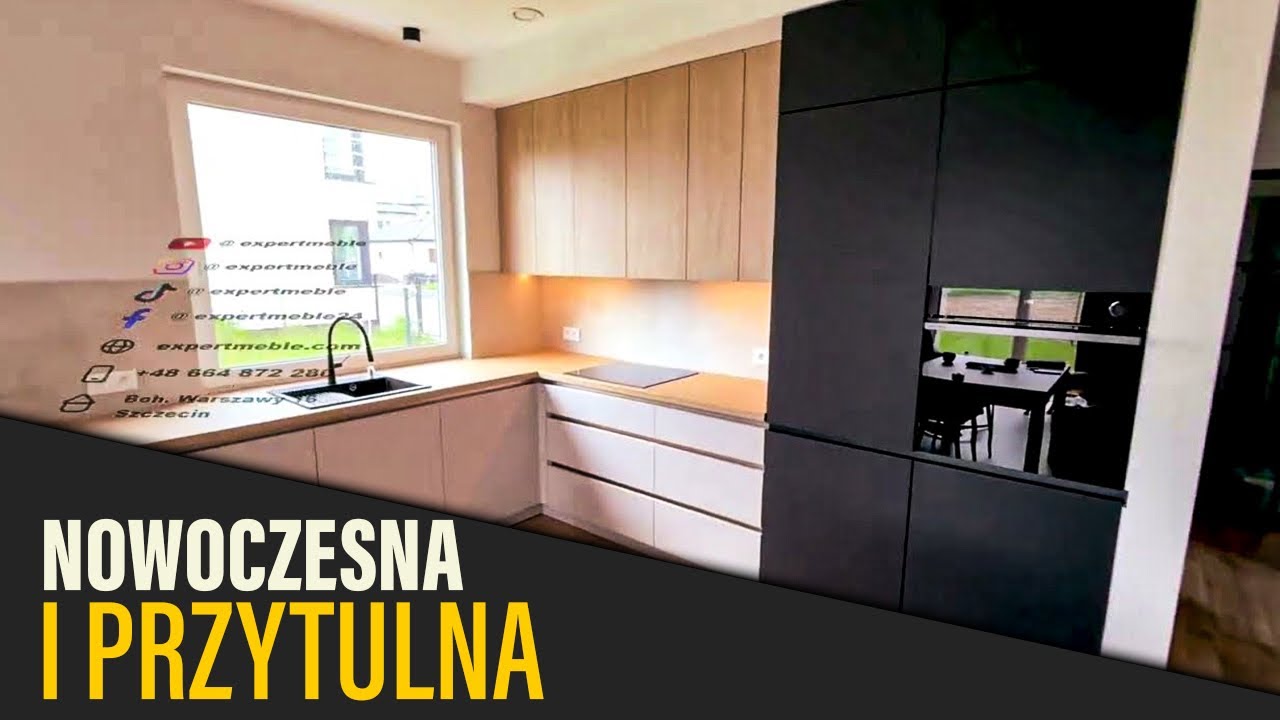 Nowoczesna Kuchnia z Półką Na THERMOMIXA - Mechanizm Miksera Peka