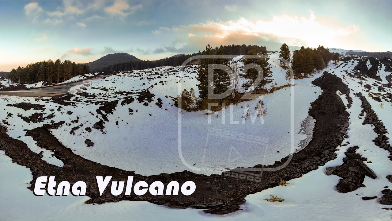 Etna Vulcano - Drone Video