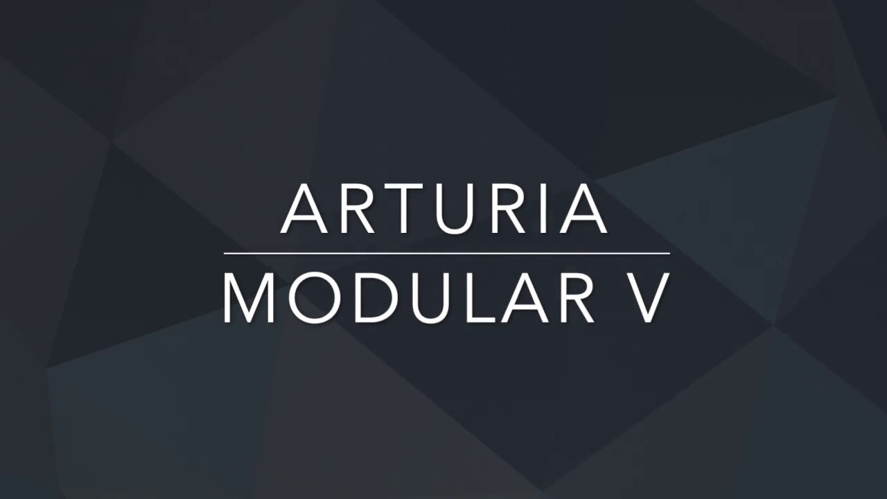 MODULAR V - Arturia V Collection Review