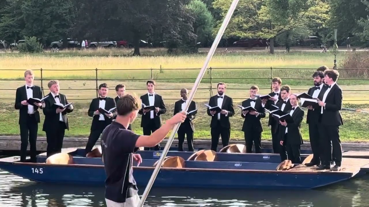 Singing on the River, King’s college, Cambridge #2025 #cambridge Part 10