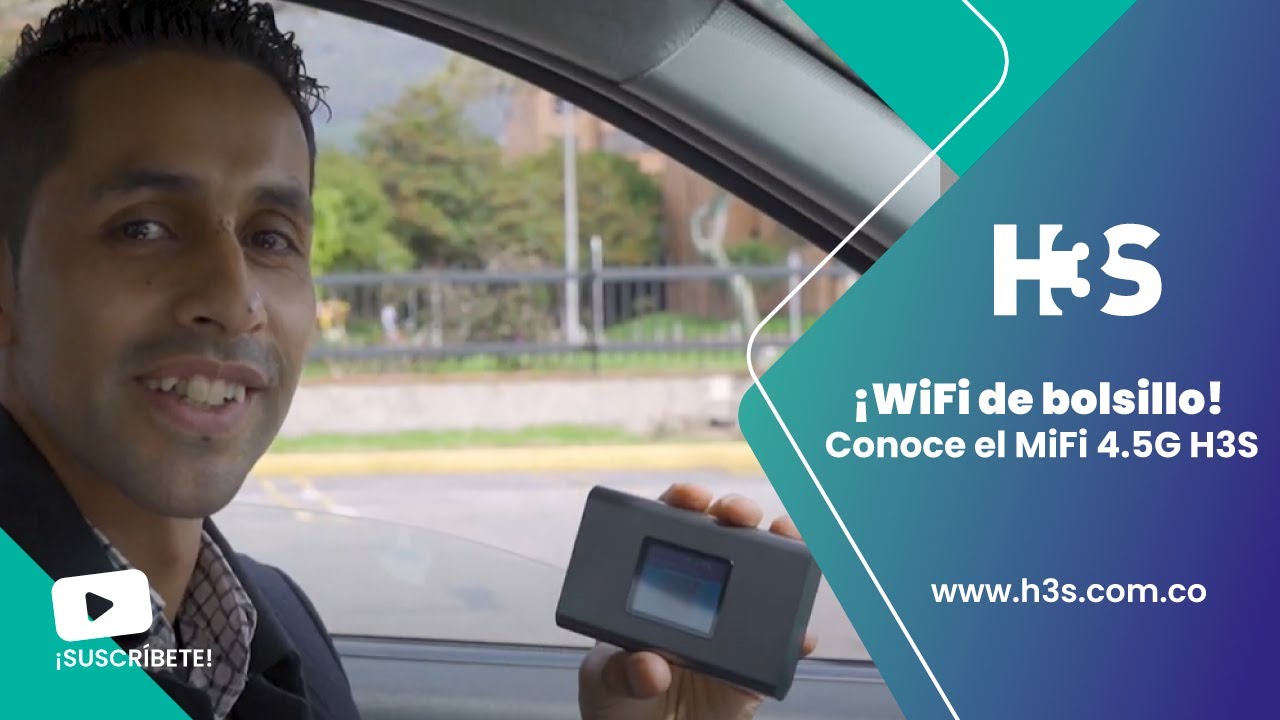 ¿Cómo funciona el MIFI de red móvil 4.5 G? ( WiFi Portátil H3S)