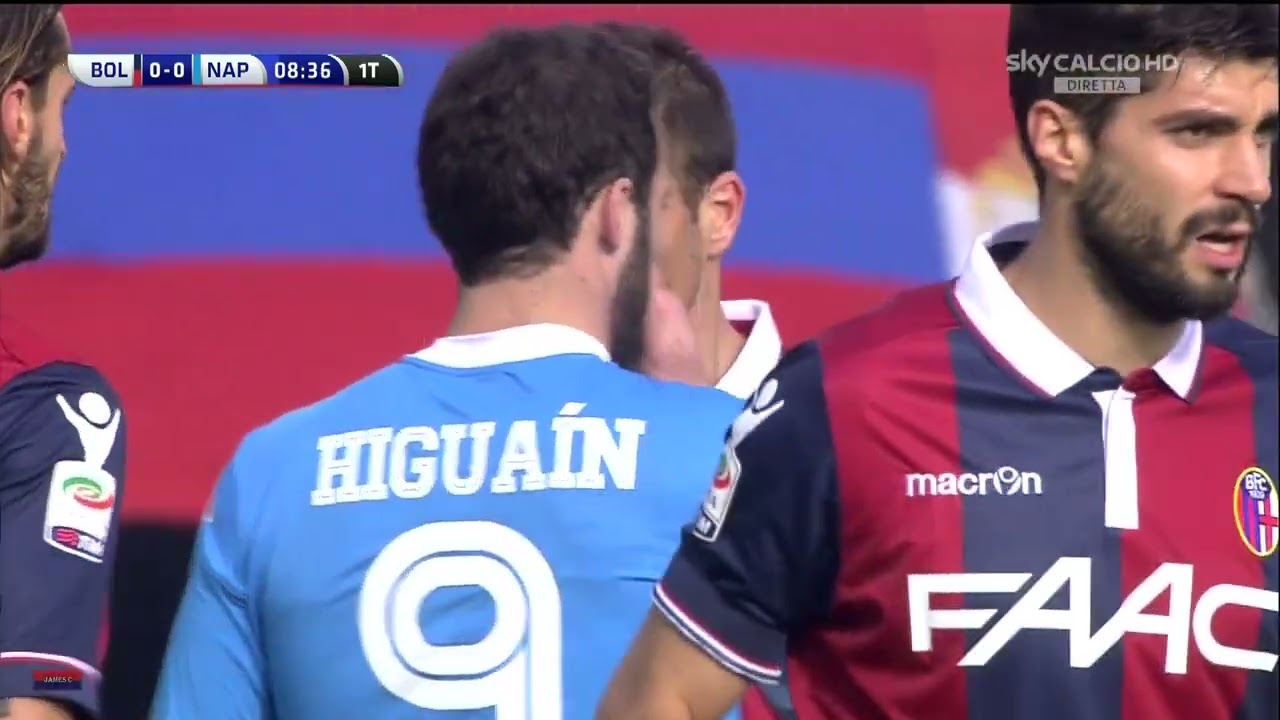 BOLOGNA-NAPOLI 3-2 6 dicembre 2015  ( Partita Completa Audio Stadio )