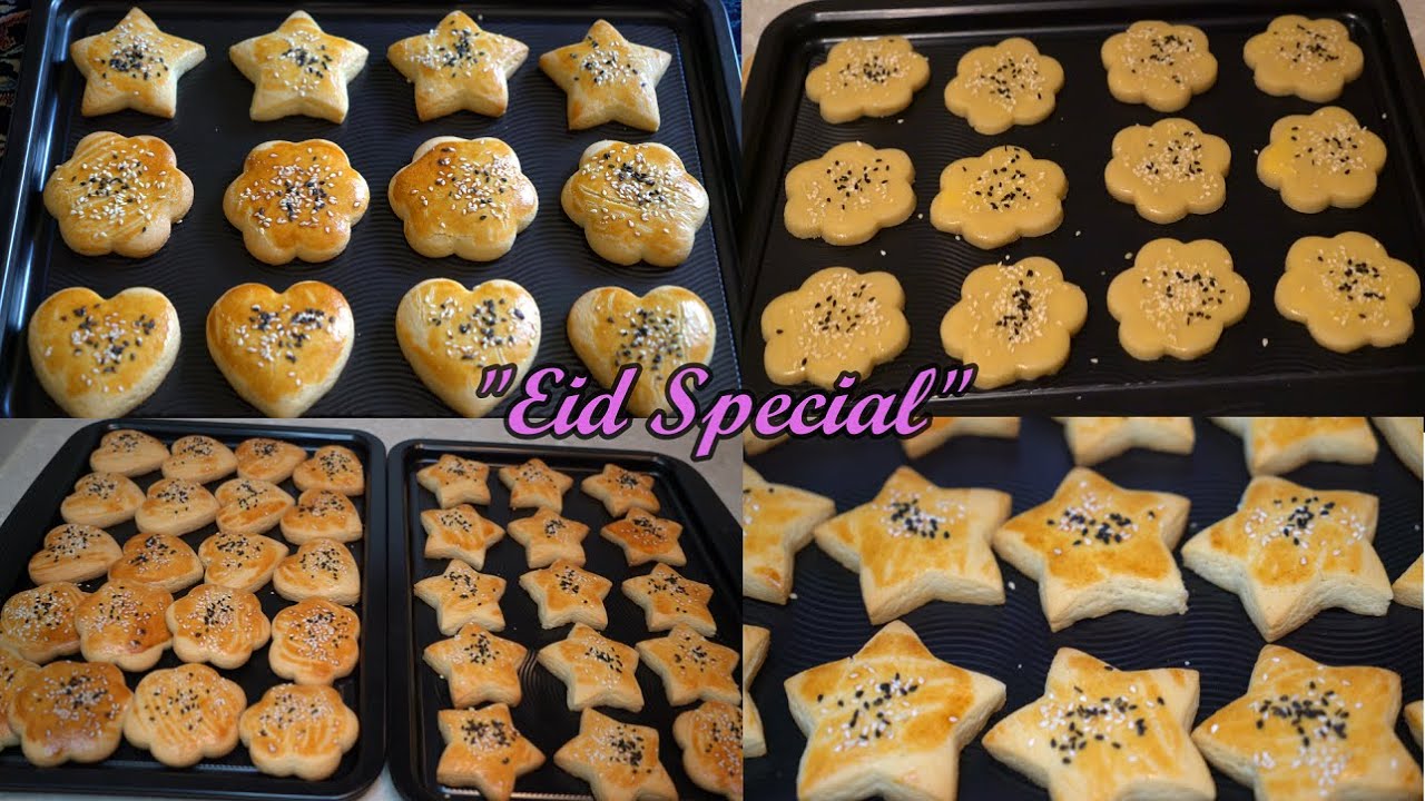 Afghani Cookies Recipe For Eid - طرز تهیه کلچه افغانی برای عید