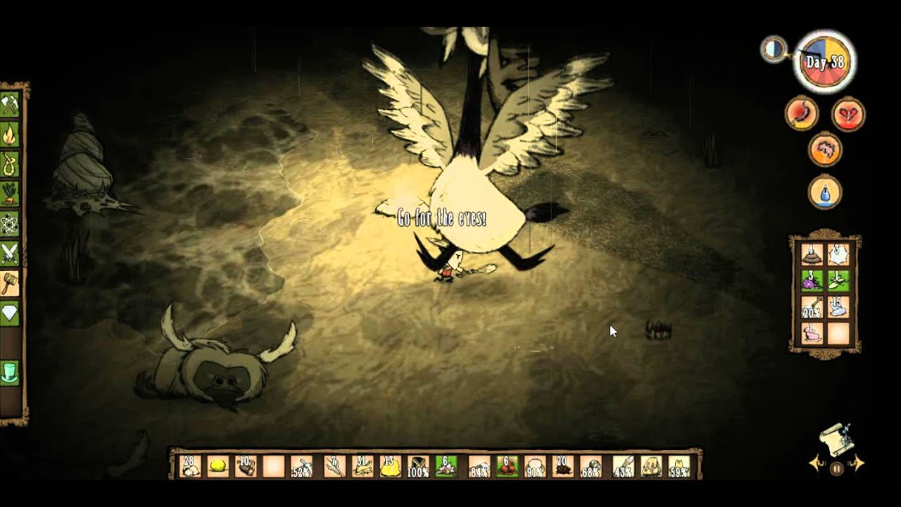 【Don't Starve: RoG】Fighting - Moose/Goose (No Damage)