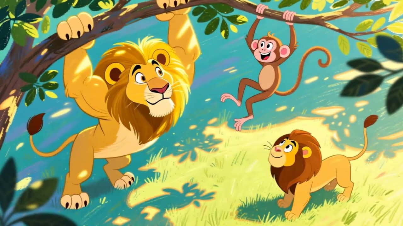 The Little Lion Who Found His Roar 🦁 | Motivational Story for Kids About Self-Esteem