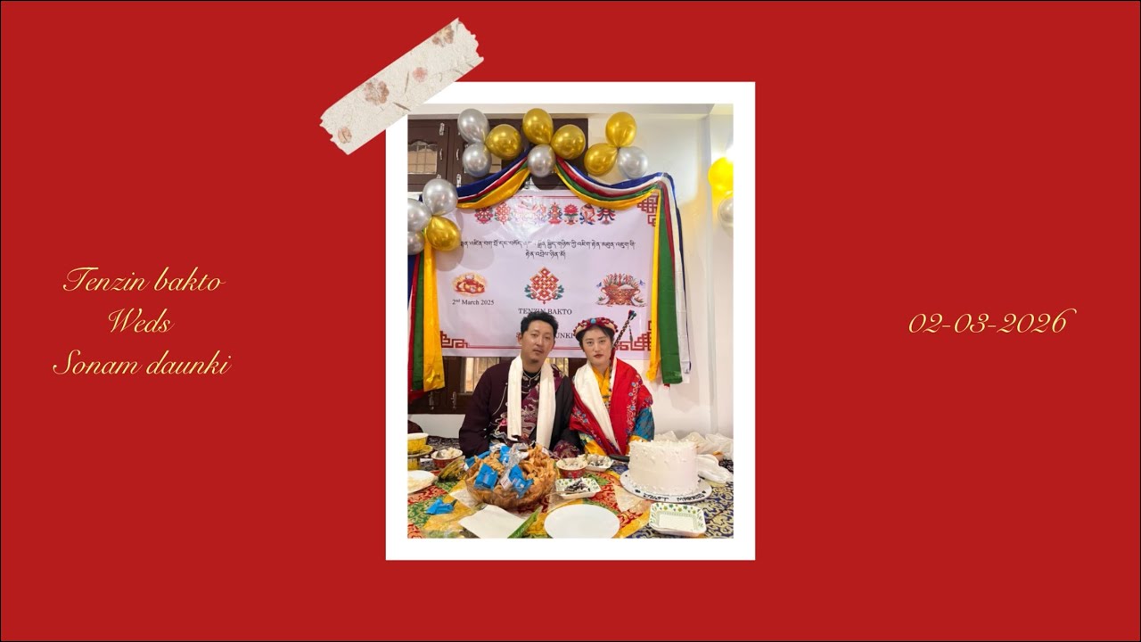 Brother’s Wedding 💍,02/3/2026✨, Tibetan wedding 🤵‍♂️👰‍♀️