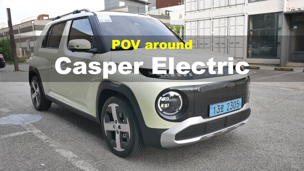 2025 Hyundai Casper Electric POV Exterior and Interior