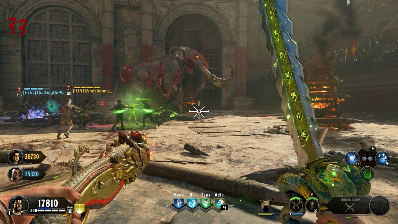 IX Easter Egg 3 Players 1440p, Black Ops 4