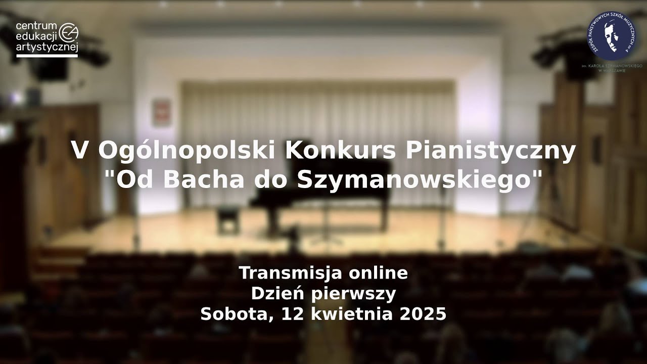 V Ogólnopolski Konkurs Pianistyczny 