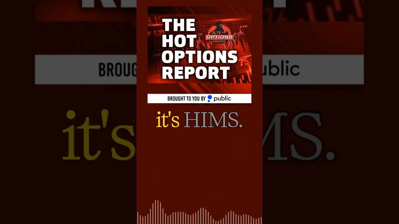 Surprisingly Juicy HIMS Puts #podcast #trading #optionsmarket #optionstrading #hims