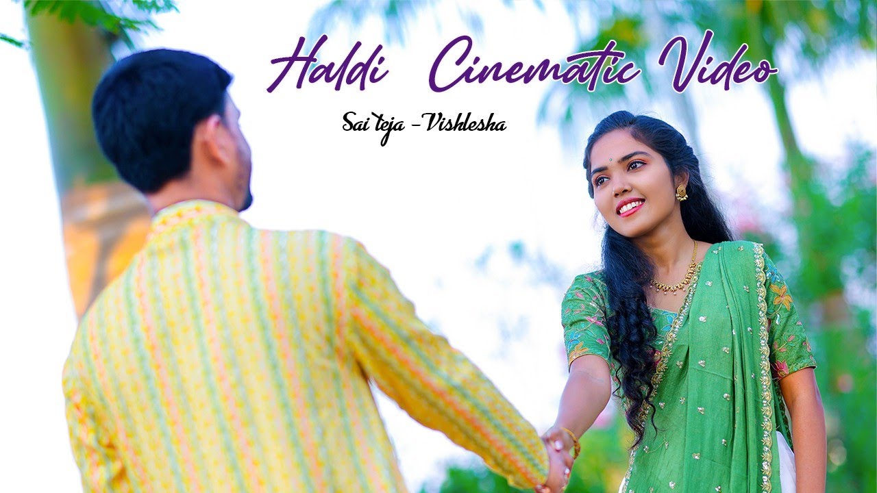 vishlesha - sai teja trnding haldi cinematic video srinidhi photography#destinationwedding