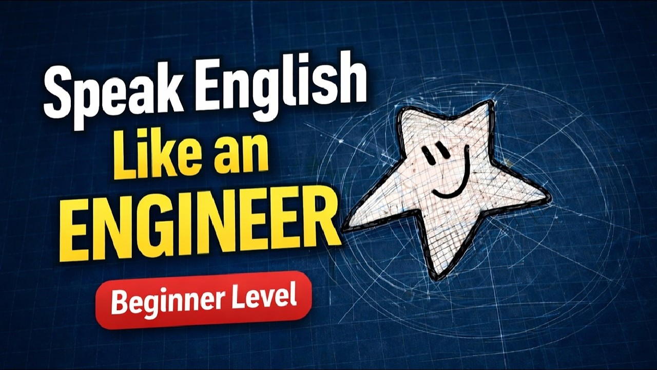 Speak English like an Engineer! 150+ unique beginner sentences!