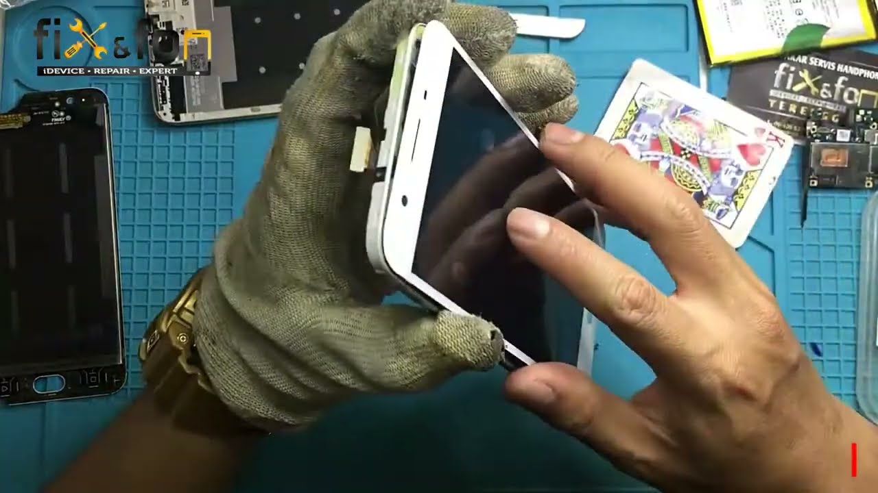 OPPO F1S LCD REPLACEMENT / TUTORIAL CARA TUKAR LCD OPPO F1S