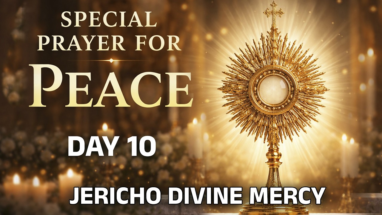 SPECIAL PRAYER FOR PEACE | JERICHO DIVINE MERCY | 7pm-9pm |DAY 10 | Br Prakash Dsouza| 10th Mar 2026