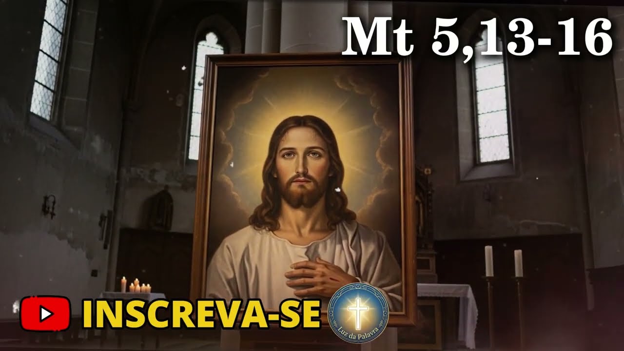 EVANGELHO DE HOJE - 8 DE FEVEREIRO | Mt 5,13-16 | PADRE REGINALDO MANZOTTI