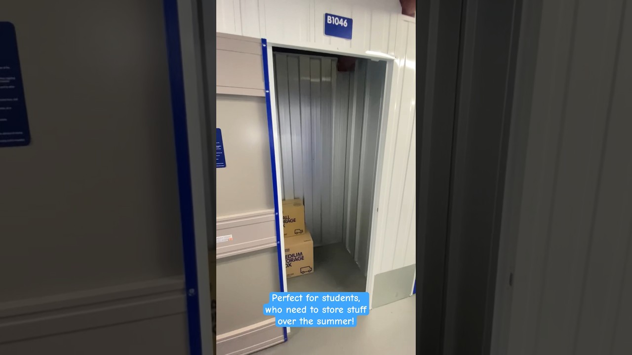Access Self Storage | A 10 sqft Unit. #selfstorage #students