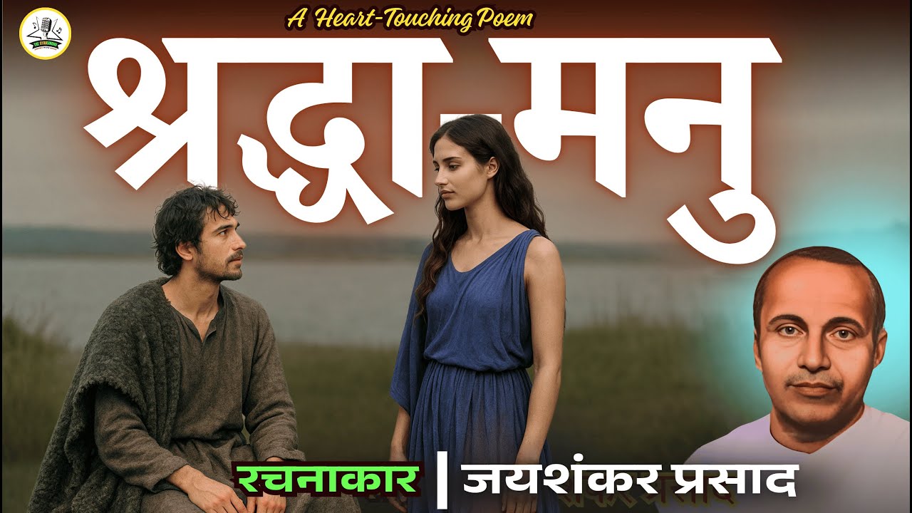 Shraddha Manu | श्रद्धा मनु - Kamayani | Jayshankar Prasad कौन तुम संस्कृति जल निधि तीर हिंदी कविता