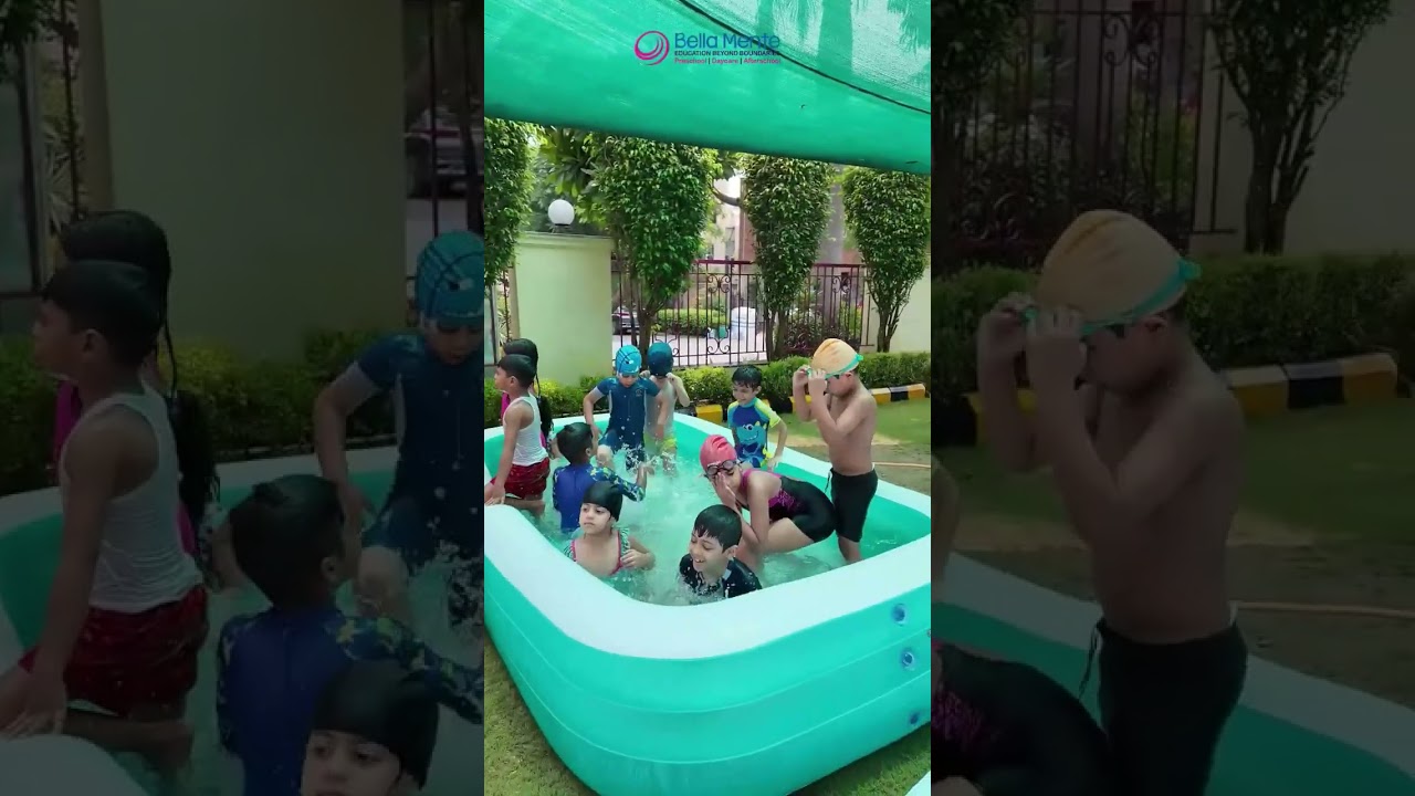 The Coolest Day of the Week?  Pool Day at Bella Mente! #pooldays #parenting