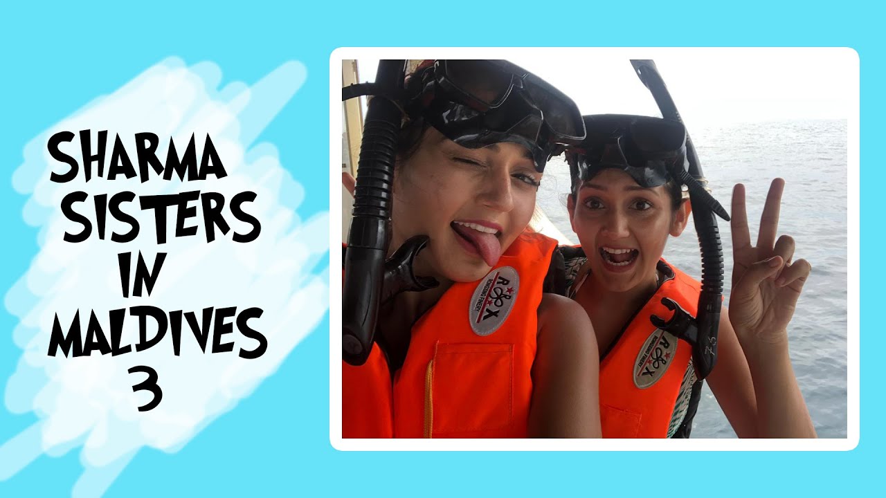 Snorkeling in Maldives | Sharma Sisters | Tanya Sharma | Kritika Sharma | Olhuveli Beach Resort