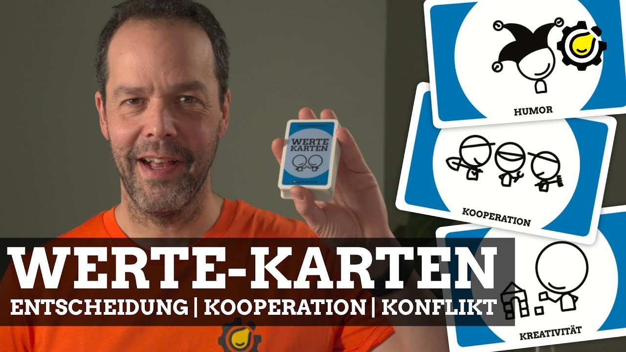 Wertekarten neu gedacht &ndash; Werte sichtbar machen im Coaching und im Team
