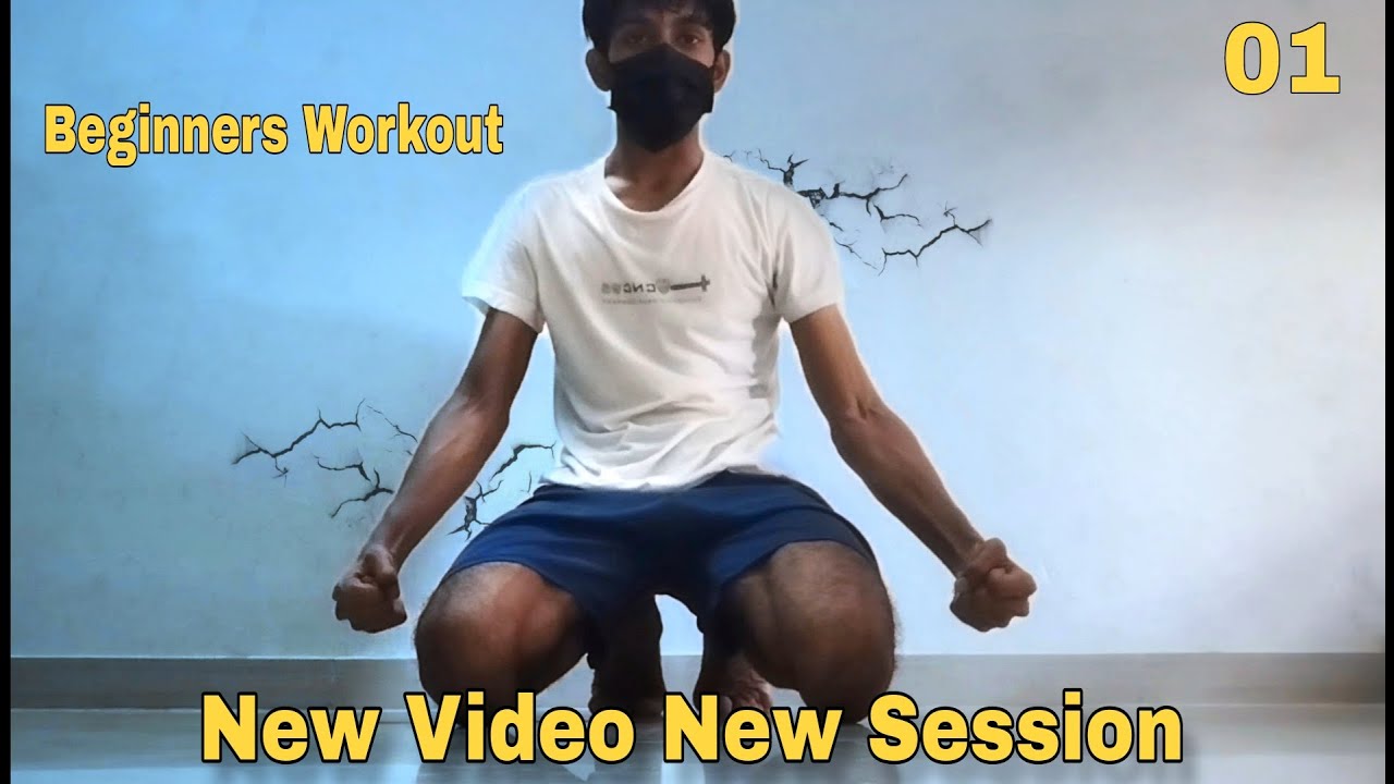 New You Tuber New Session. Home Workout For Beginners. My 1st Workout Session After 3 Months 💪🙃 