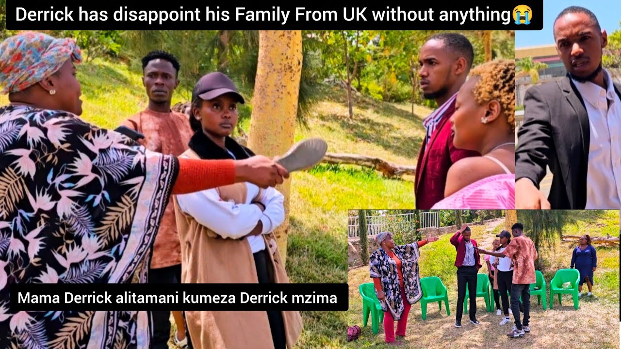 Derrick is in hot soup🔥For the first time mama Derrick meets her son from Uk but what she found out!