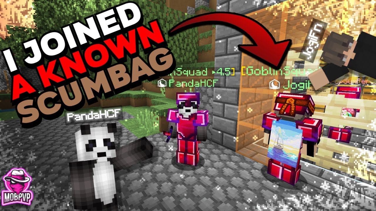 I Joined A Known Scumbag On HCF!! *SOTW* | mobpvp