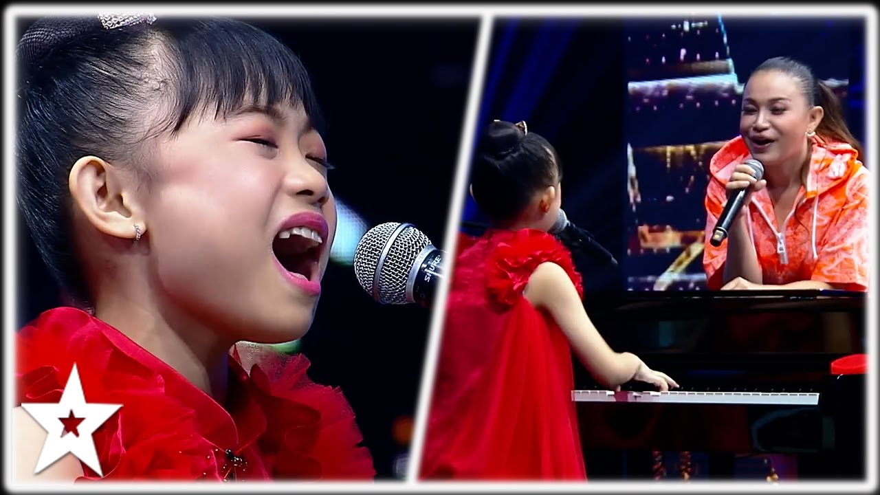CUTE Kid Performs Unexpected Duet With Judge Live on Stage! | Kids Got Talent