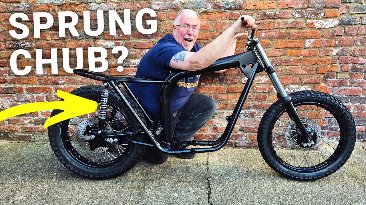 Установка амортизаторов Girling Classic на мой Triumph T140V Bonneville | Сборка винтажного скрем...