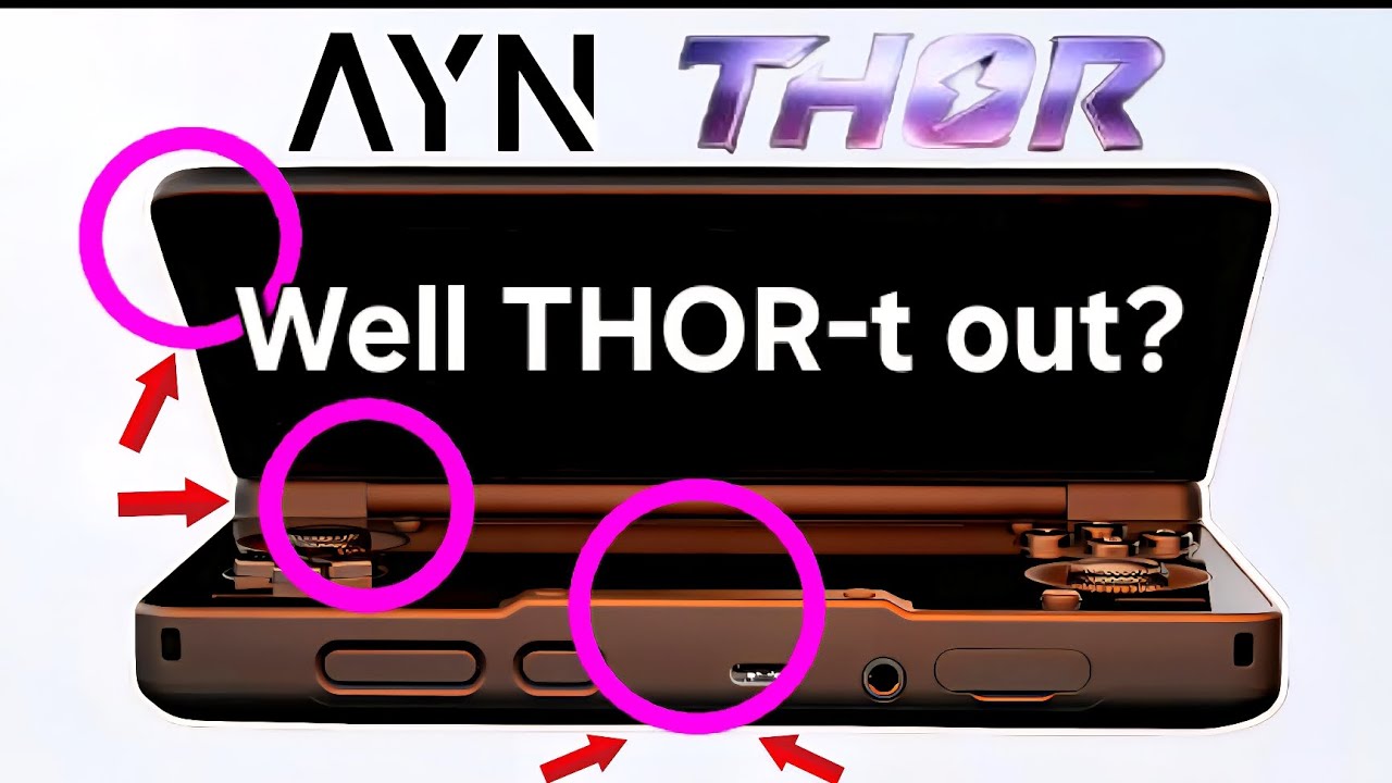 AYN Thor: Последние обновления шарнира, фланца и гибкого экрана после всестороннего тестирования