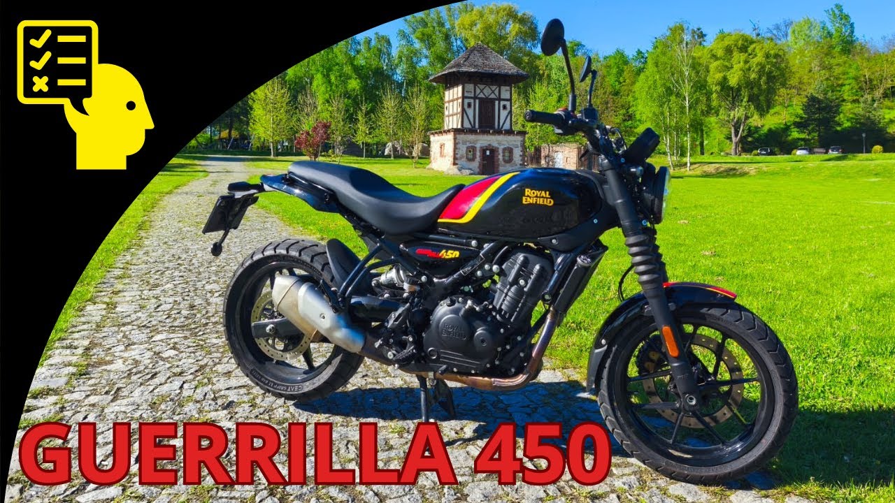Royal Enfield Guerrilla 450 - Partyzant z krwi i kości [ Test 2025 ]