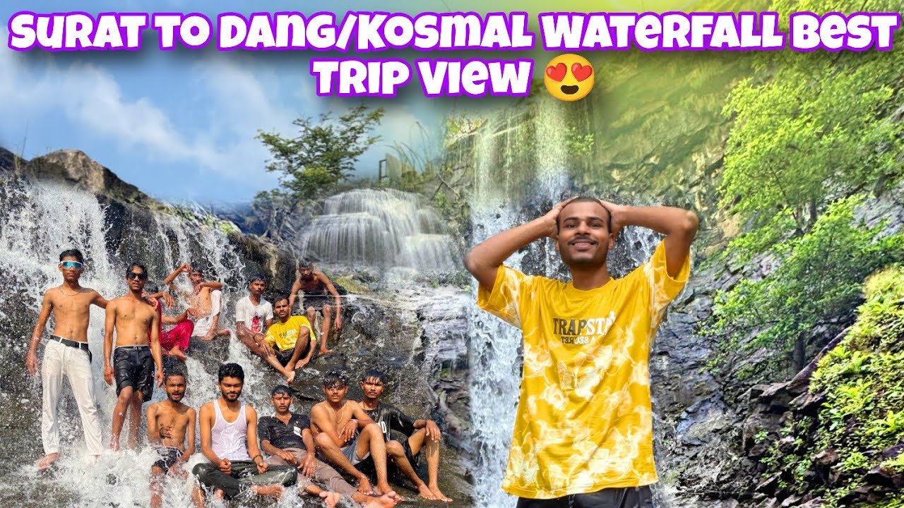 Best Waterfall Trip //SuratTo Dang/Kosmal Waterfall 😍😍 #travel @buddhavloger1 