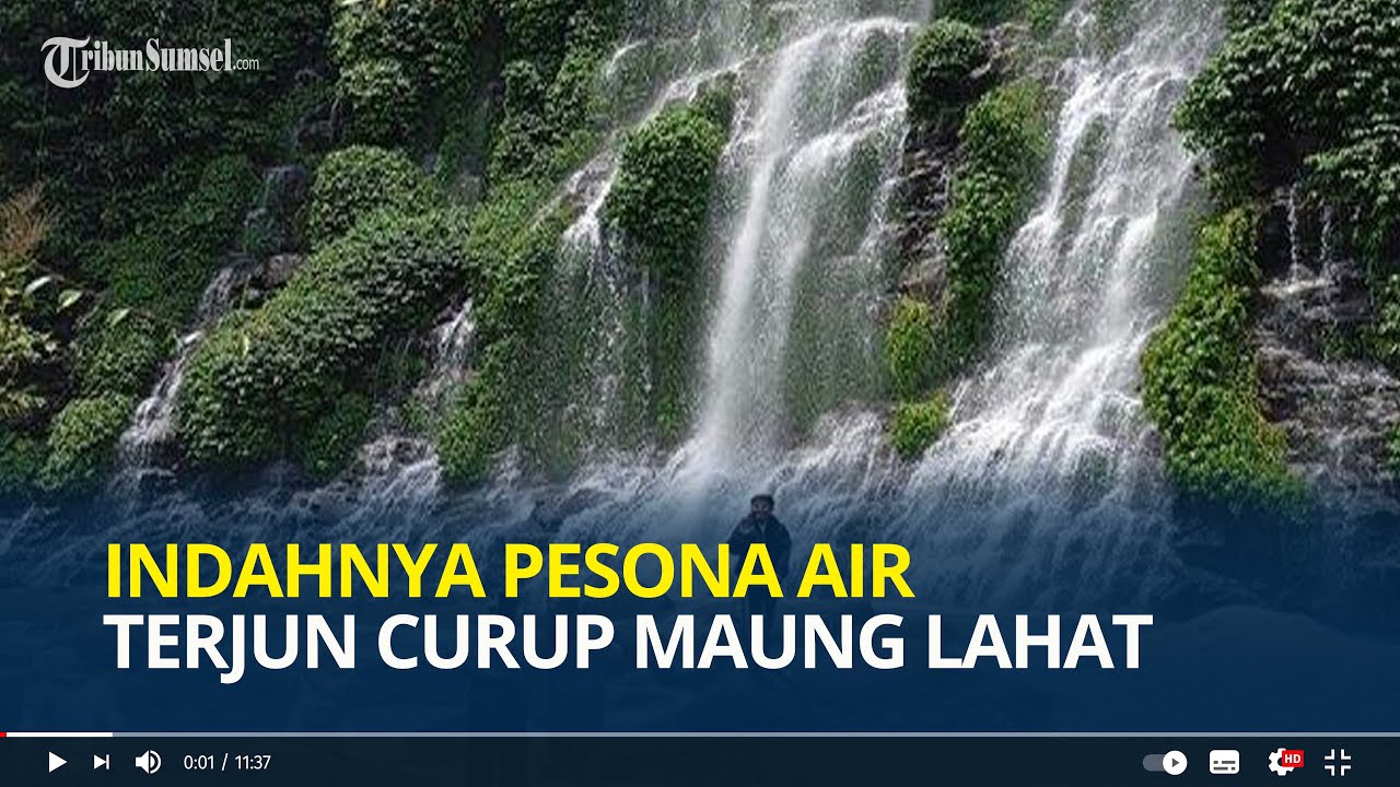 Indahnya Pesona Air Terjun Curup Maung Lahat, Destinasi Wisata Alam yang Pernah jadi Trending Topik